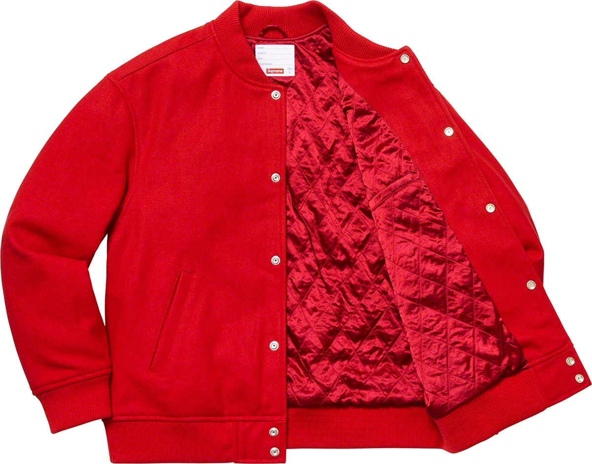 Delta Logo Varsity Jacket view 10